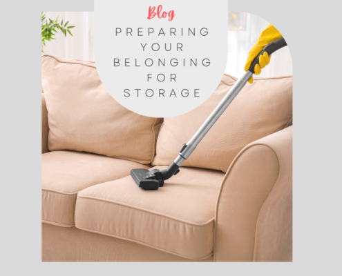 Preparing your belongings for storage